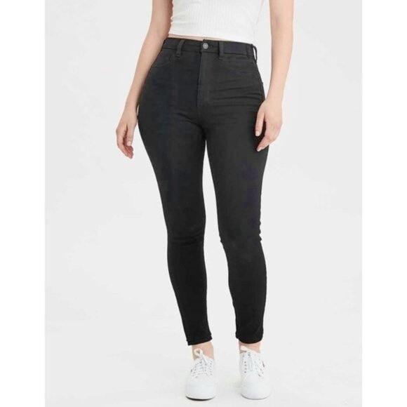 American Eagle Next Level Stretch Curvy Hi-Rise Jeggings Jeans - Picture 1 of 12